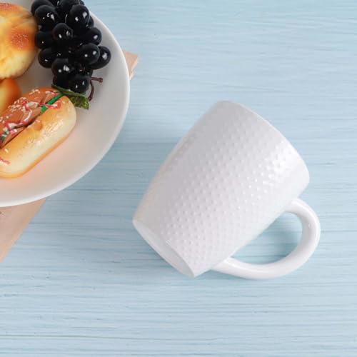 Hoikwo Cream White Coffee Mug Set of 6