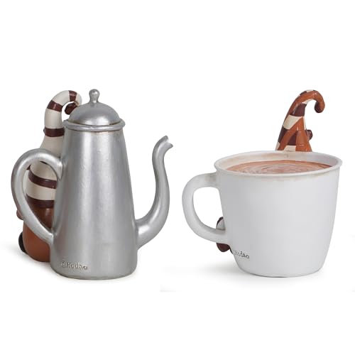Gnome Coffee Bar Decor - 2PC Set