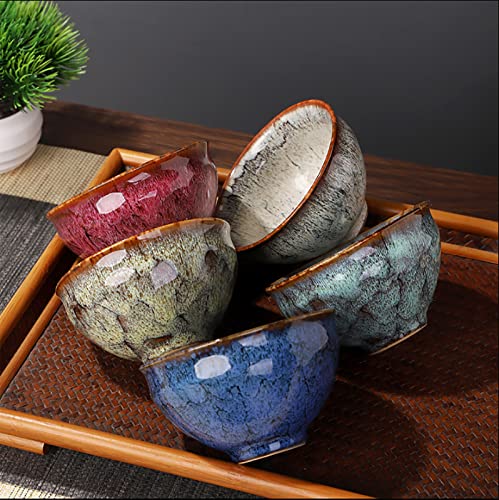 Elegant Ceramic Tea Cup Set for Kung Fu & Mate
