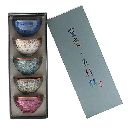 Elegant Ceramic Tea Cup Set for Kung Fu & Mate