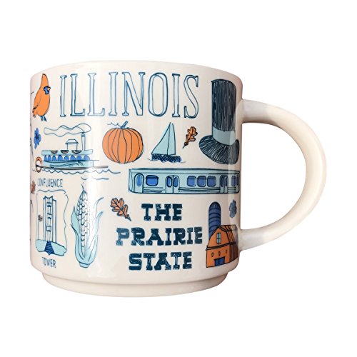 Starbucks Illinois Been There Series Coffee Mug 14oz