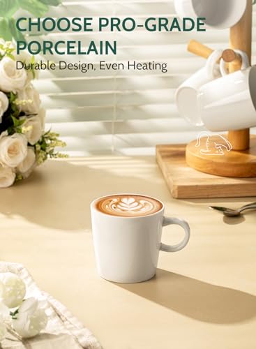 Sweese 5oz White Espresso Cups Set of 4