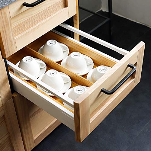 Sweese 6oz Porcelain Cappuccino Cups with Saucers