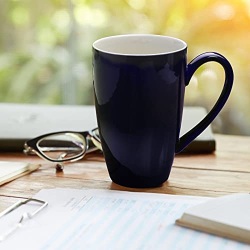 Porcelain Tea Mug Set with Infuser - 16 oz