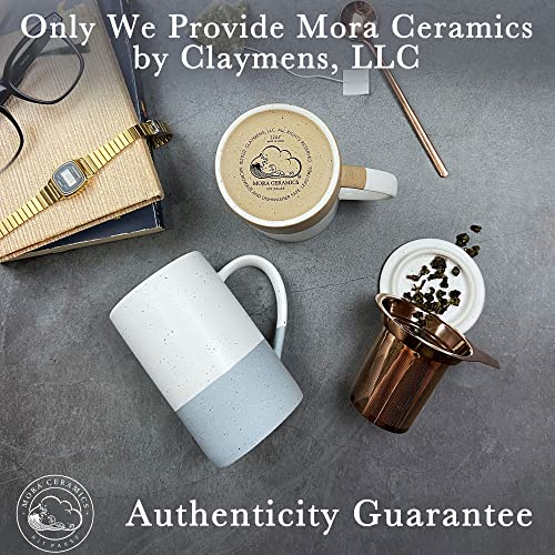 Mora Ceramics 12 oz Tea Cup with Infuser