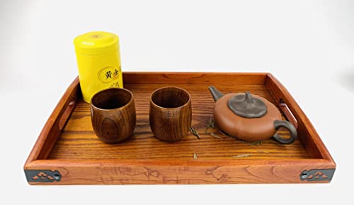 Japanese Zen Wooden Tea Cups - Set of 2