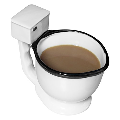 Evelots Funny Toilet Mug Coffee Cup - Novelty