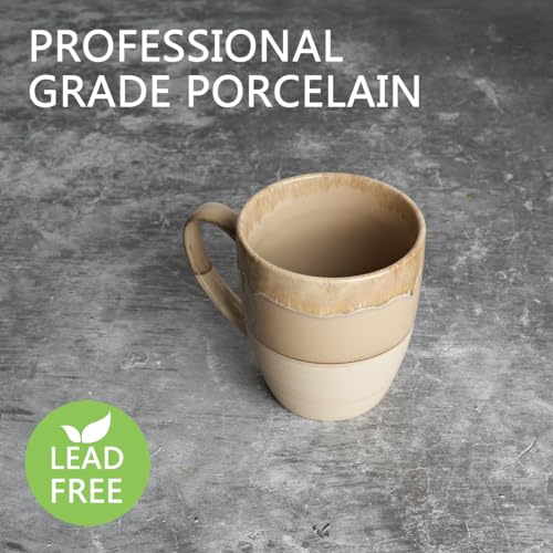 Bosmarlin 4-Piece Ceramic Coffee Mug Set