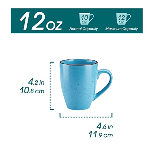 Vancasso Moda Colorful Ceramic Coffee Mug Set