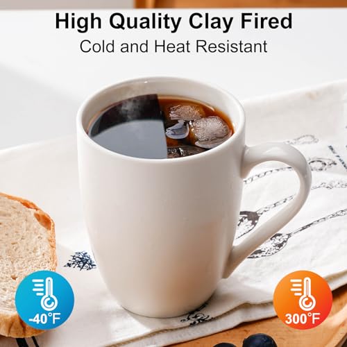 PARACITY Porcelain Coffee Mugs Set of Two