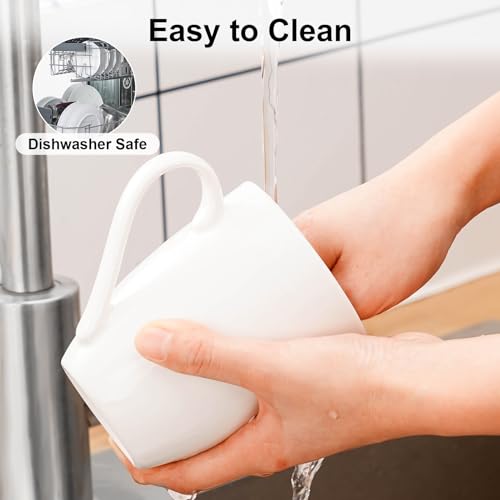 PARACITY Porcelain Coffee Mugs Set of Two