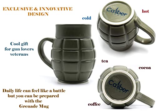 Caliber Gourmet Explosive Grenade Coffee Mug