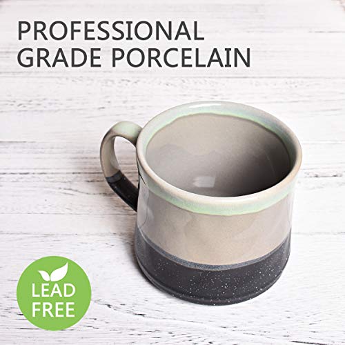 Bosmarlin Large Ceramic Coffee Mug, Big Tea Cup