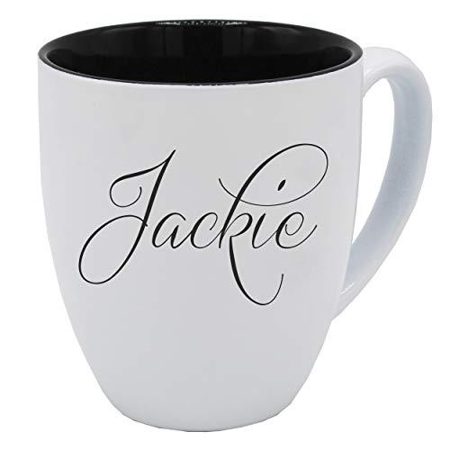 The Wedding Party Store, Custom Engraved Coffee Latte Mug - Personalized Coffee Cup (White)