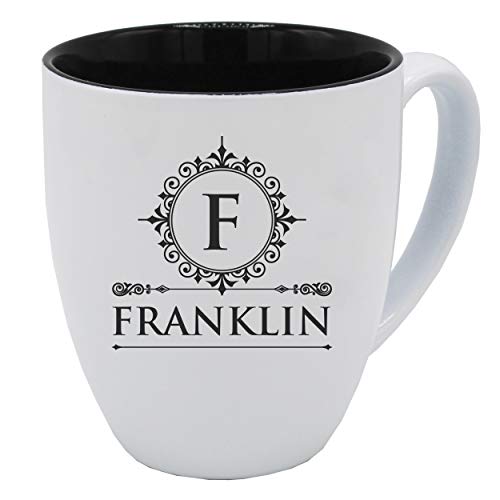 The Wedding Party Store, Custom Engraved Coffee Latte Mug - Personalized Coffee Cup (White)