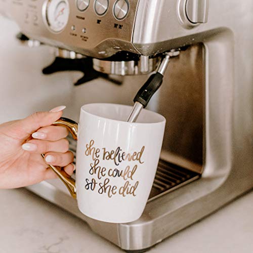 Inspirational She Believed She Could Coffee Mug | 16oz