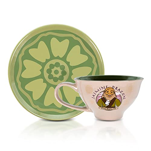 Uncle Iroh's Jasmine Dragon Ceramic Teacup Set