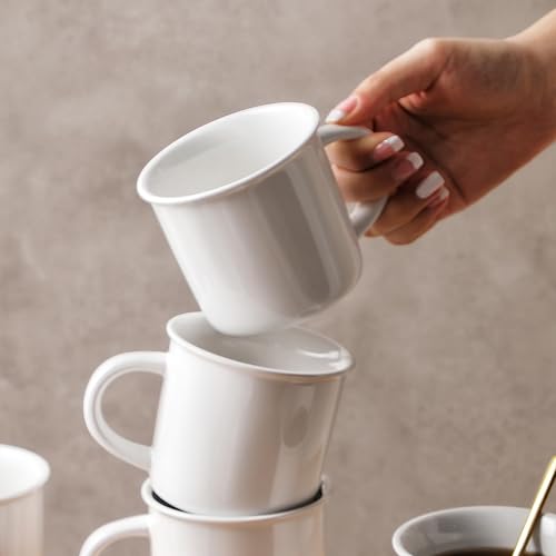 Acyhggi Set of 6 Modern Ceramic Mugs