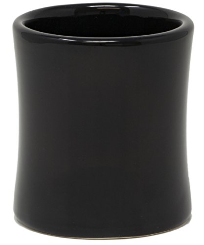 Funny Guy Mugs Classic Retro Diner Coffee Mug - Heavy Duty 10 Oz Stoneware Cup with Easy Grip Handle - Ideal for Hot and Cold Beverages (Black, 10 Ounce)