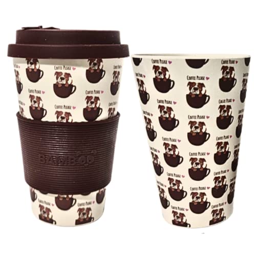 Bamboo Panda Reusable Coffee Cup - 15oz