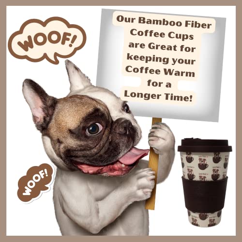 Bamboo Panda Reusable Coffee Cup - 15oz