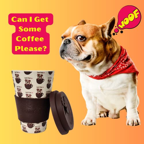 Bamboo Panda Reusable Coffee Cup - 15oz