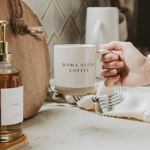 Mama Needs Coffee Stoneware Mug - 14oz