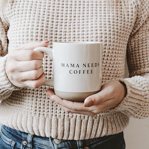 Mama Needs Coffee Stoneware Mug - 14oz