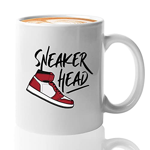 Sneaker Lover Coffee Mug - Sneaker d - Collector Shoes Footwear Sport Casual Skate Pop Culture Teenager 11oz White