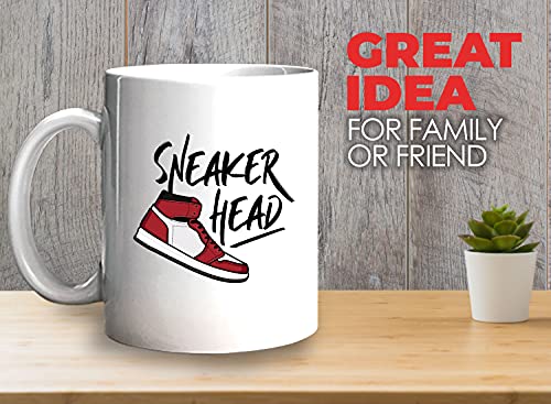 Sneaker Lover Coffee Mug - Sneaker d - Collector Shoes Footwear Sport Casual Skate Pop Culture Teenager 11oz White
