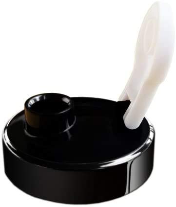 Sun's Tea Arco 16oz Vacuum Insulated Double Wall Glass Tumbler with Drink Hole Lid, Iced Tea or Hot Coffee, Water Bottle Travel Mug - Car Cupholder Friendly (Real Glass, Not Plastic)