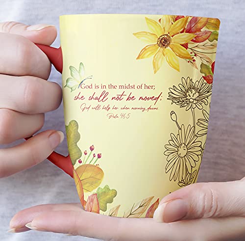 BTaT- Christian Coffee Cups, Set of 6, 12oz, Bible Verse Mugs, Christian Mugs, Bible Mug Set for Women, Christian Gifts, Inspirational Mugs for Women, Scripture Coffee Cups