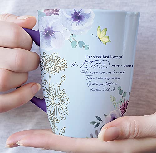 BTaT- Christian Coffee Cups, Set of 6, 12oz, Bible Verse Mugs, Christian Mugs, Bible Mug Set for Women, Christian Gifts, Inspirational Mugs for Women, Scripture Coffee Cups