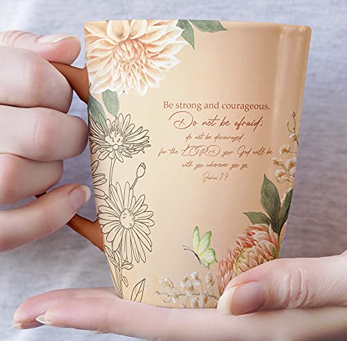 BTaT- Christian Coffee Cups, Set of 6, 12oz, Bible Verse Mugs, Christian Mugs, Bible Mug Set for Women, Christian Gifts, Inspirational Mugs for Women, Scripture Coffee Cups