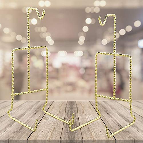 Twisted Gold Tea Cup Holder Set of 2