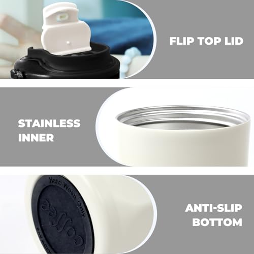 Puraville 12oz Insulated Travel Coffee Tumbler