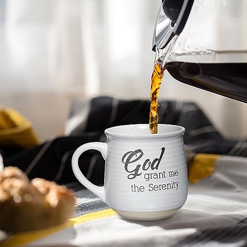Sheffield Home Religious Coffee Mugs - Stoneware Motivational Bible Coffee Mugs For Women & Men - Inspirational Mugs & Cups, Mugs For Tea, Latte, And Hot Chocolate - 18oz