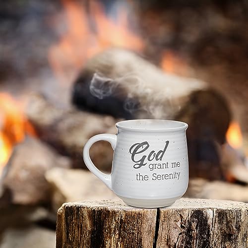 Sheffield Home Religious Coffee Mugs - Stoneware Motivational Bible Coffee Mugs For Women & Men - Inspirational Mugs & Cups, Mugs For Tea, Latte, And Hot Chocolate - 18oz