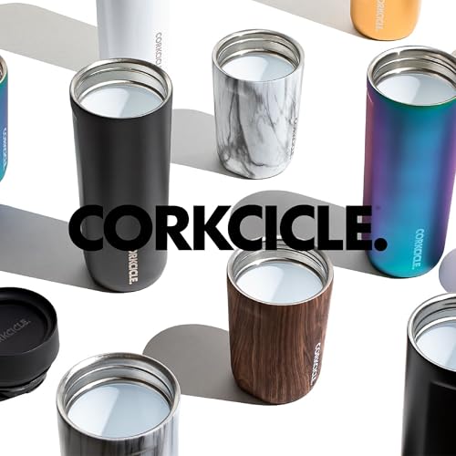Corkcicle Commuter Cup Travel Mug with 360° Sip Lid, Burnt Wood, 17 oz – Insulated Coffee Mug with Lid Keeps Beverages Cold 18 Hours, Hot 5 Hours – Cupholder Friendly & Spill-Proof Slim Tumbler