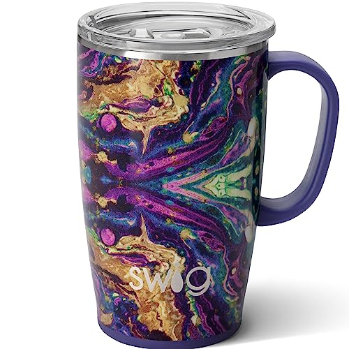 Swig 18 oz Insulated Travel Mug, Purple Reign