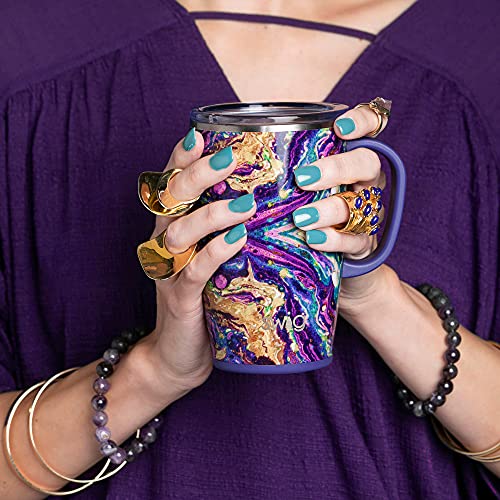 Swig 18 oz Insulated Travel Mug, Purple Reign