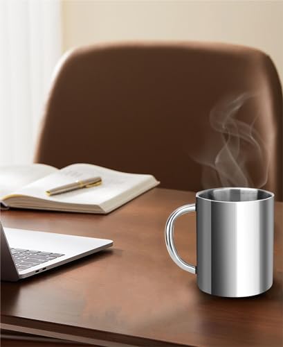 Double Wall Stainless Steel Coffee Travel Mug