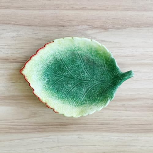 Minigift Ceramic Tea Cup and Saucer Set ，6OZ 3D Hand-Painted Flower and Lotus Leaf Coffee Mug，Gift for Women- Pink Rose