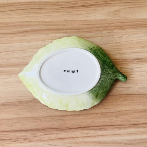 Minigift Ceramic Tea Cup and Saucer Set ，6OZ 3D Hand-Painted Flower and Lotus Leaf Coffee Mug，Gift for Women- Pink Rose