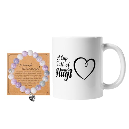 Sympathy Gift for Women, Inspirational Mug Gifts, Condolences Gift Get Well Soon Gifts, Funny Birthday Gifts For Her, Women, Mother, Daughter Wife Friend, 12 Oz Coffee Mug Tea Cup