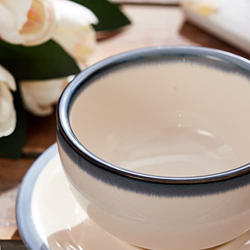 Vintage 12 oz Ceramic Latte Art Coffee Mug