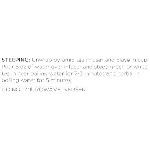 Tea Forte Mariposa Gift Set with Cafe Cup, Tea Tray and 10 Handcrafted Pyramid Tea Infuser Bags