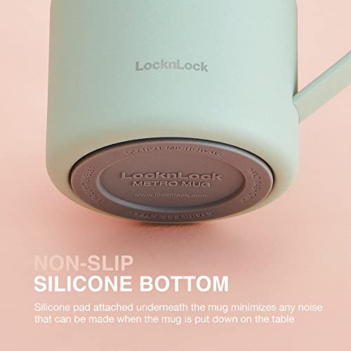 LocknLock Purple Insulated Stainless Steel Mug 20 oz