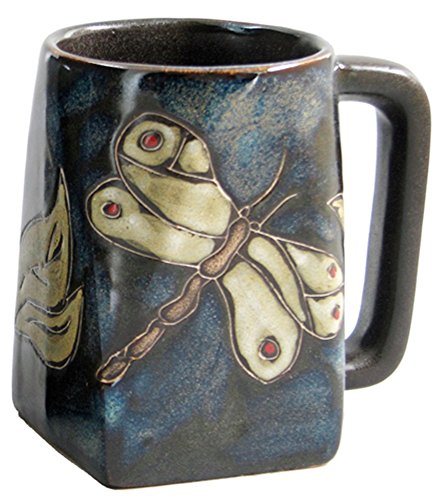 Mara Stoneware 12oz Dragonfly Tea/Coffee Mug