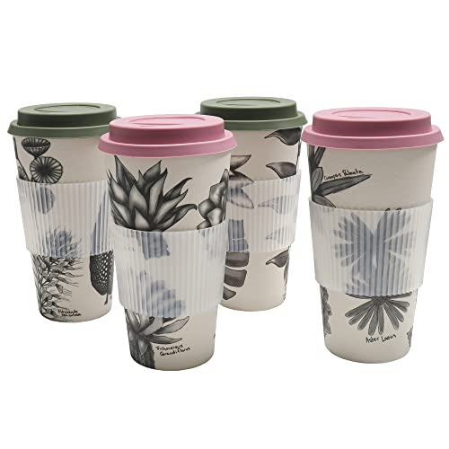 Eco Bamboo Fiber Travel Mug Set - 22 Ounce